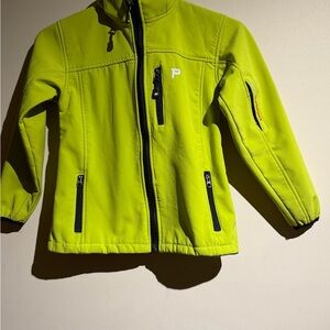 Peak Performance Vibrant Green Kids Puffer Jacket
